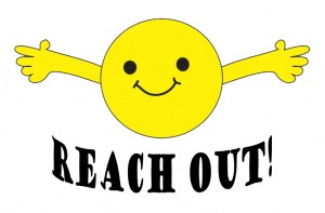 Reach-out-symbol