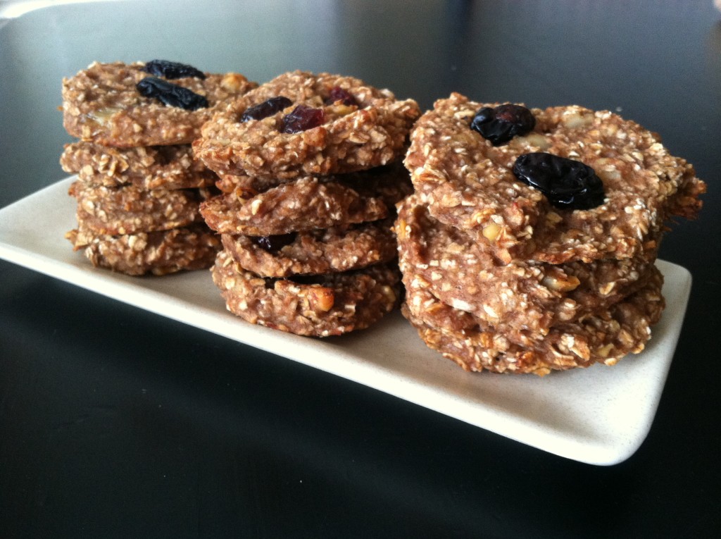 2 PointsPlus Banana Oatmeal Cookies