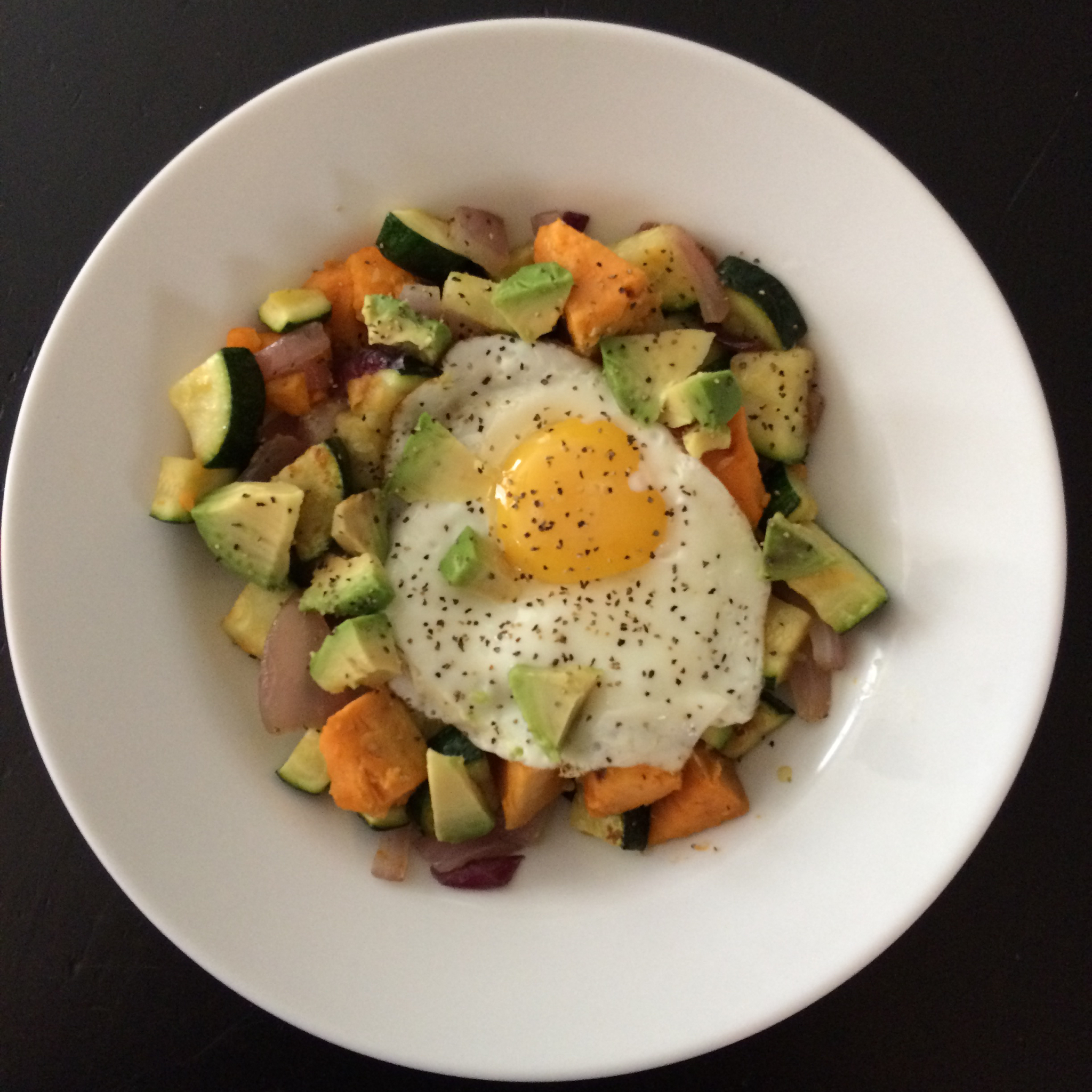 Veggie and Egg Breakfast Bowl – The Weight of My Weight