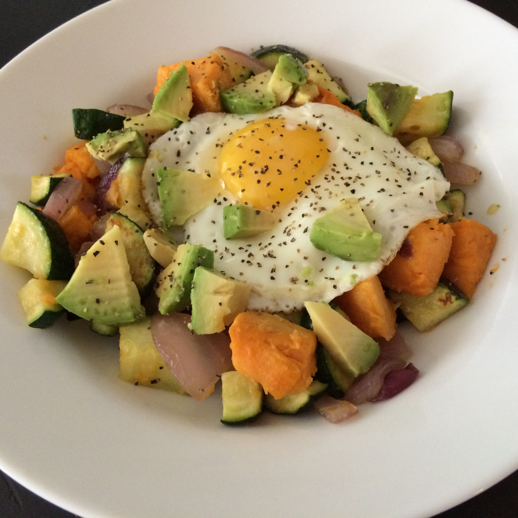 Veggie and Egg Breakfast Bowl – The Weight of My Weight